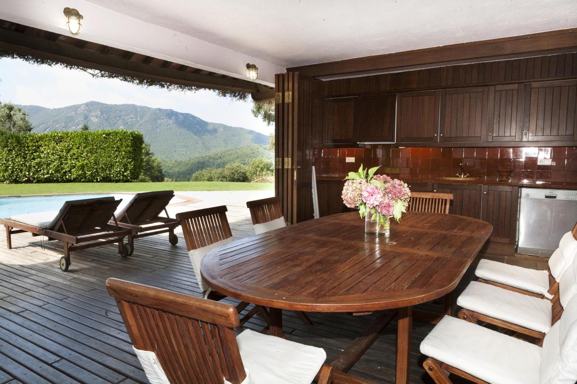 Gran Castanyer Villa Viladrau Bagian luar foto