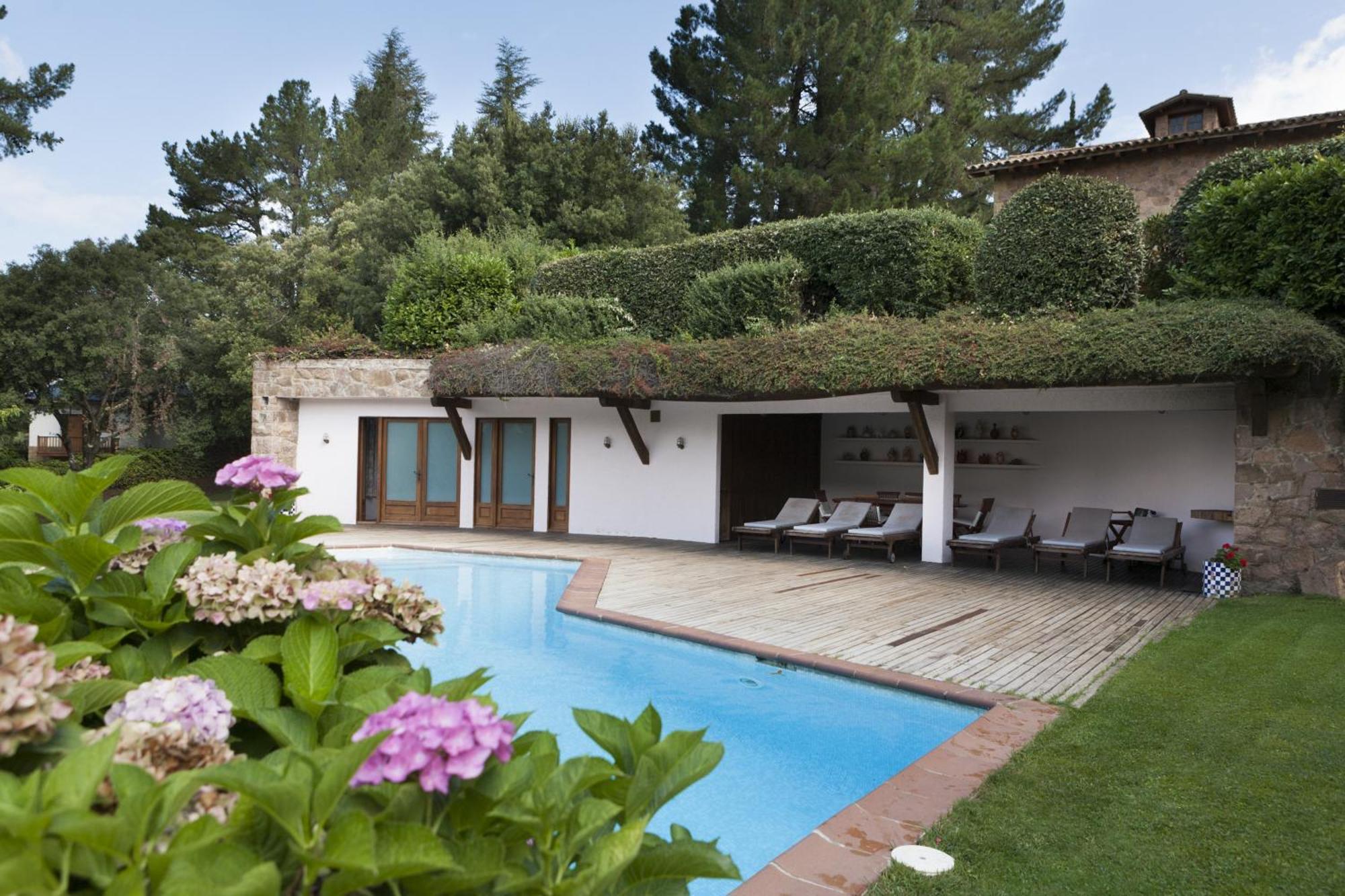 Gran Castanyer Villa Viladrau Bagian luar foto